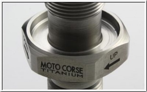 Motocorse titanium adjustable rear suspension rod MV Agusta