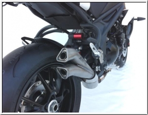 ZARD Komplettanlage V2 Triumph Speed Triple ab 2011