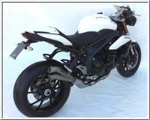 ZARD Komplettanlage V2 Triumph Speed Triple ab 2011