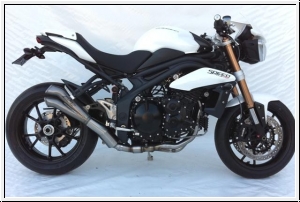 ZARD Komplettanlage V2 Triumph Speed Triple ab 2011