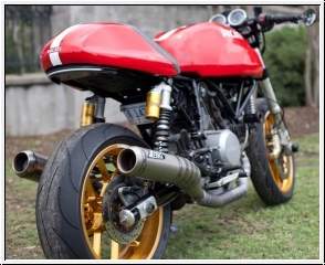 ZARD silencers pair snake conical Ducati GT 1000