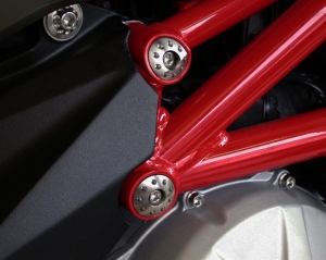 Motocorse frame plugs kit no. 1 MV Agusta F3 & Brutale 675/800