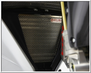 Motocorse titanium oil cooler protection MV Agusta F3