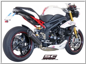 Schalldmpfer konisch Speed Triple ab 2011