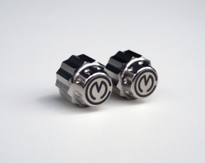 Motocorse titanium valve caps kit for rims