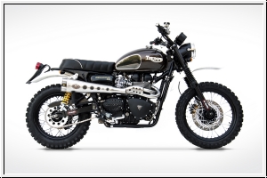 ZARD 2>1 Komplettanl. Short special editon Triumph Scrambler