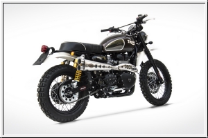 ZARD 2>1 Komplettanl. Short special editon Triumph Scrambler