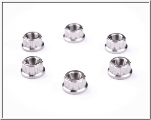 Motocorse rear sprocket carrier nuts kit (6 pieces)