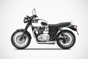 ZARD 2>2 Auspuff-Kit Triumph Bonneville T100 und T120 BJ 2017-20