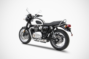 ZARD 2>2 Auspuff-Kit Triumph Bonneville T100 und T120 BJ 2017-20