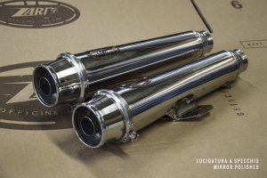ZARD 2>2 Auspuff-Kit Triumph Bonneville T100 und T120 BJ 2017-20