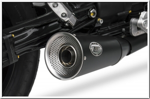 ZARD silencers pair big Moto Guzzi V9 Bobber - Roamer