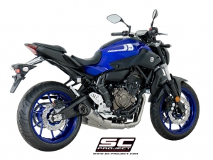 SC-Project full-kit S1 Yamaha MT-07, XSR-700 and Tracer 700