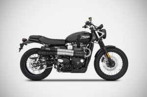 ZARD Schalldmpfer-Paar Six Days Triumph Street Scrambler