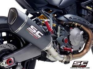 SC-Project silencer SCR-1 Ducati Monster 821
