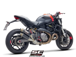 SC-Project Schalldmpfer Twin GP mit Kat. Ducati Monster 821 ab 2018