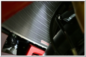 Motocorse titanium water radiator protector