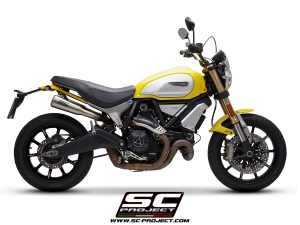 SC-Project silencers pair conic 70s Ducati Scrambler 1100 2017-19