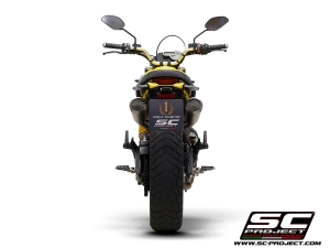 SC-Project Schalldmpfer Paar Conic 70s Ducati Scrambler 1100 BJ 2017-19