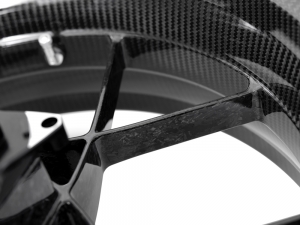 Rotobox Bullet carbon fiber wheels Ducati double swing-arm