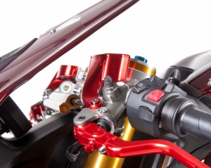 Motocorse brake and clutch oil reservoirs kit Panigale V2 & V4