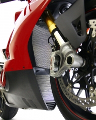 Motocorse titanium watercooler protector Panigale V2 & V4 and Streetfighter V4