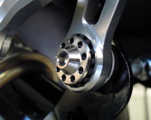 Motocorse exhaust silencer fitting titanium screw kit MV Agusta 3-Cylinders