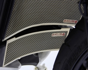 Motocorse titanium oilcooler protection MV Agusta 3-Cylinders