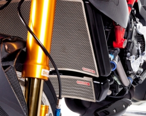 Motocorse titanium water cooler protection MV Agusta 3-Cylinders