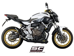 SC-Project full-kit conico Yamaha MT-07 and XSR-700 2013-2016