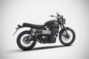 ZARD Schalldmpfer Paar Conical Triumph Street Scrambler