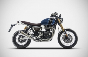 ZARD Komplettanlage basso Triumph Scrambler 1200