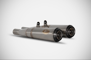 ZARD silencers pair conico Triumph Speed Twin