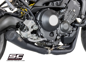 SC-Project full-kit conico 70s Yamaha MT-09 and XSR-900 2014-2016