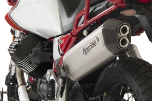 HP Corse Schalldmpfer SPS Carbon Moto Guzzi V85 TT ab BJ 2019
