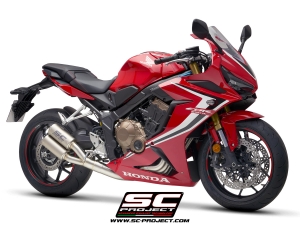 SC-Project Komplettanlage Twin CR-T Honda CB650 R und CBR650 R BJ 2019 & 2020