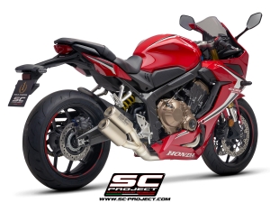 SC-Project Komplettanlage Twin CR-T Honda CB650 R und CBR650 R BJ 2019 & 2020