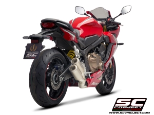 SC-Project Komplettanlage Twin CR-T Honda CB650 R und CBR650 R BJ 2019 & 2020