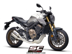 SC-Project Komplettanlage Twin CR-T Honda CB650 R und CBR650 R BJ 2019 & 2020