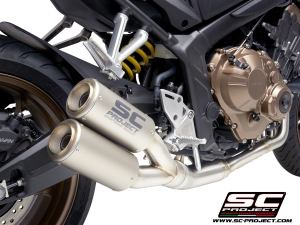 SC-Project full-kit Twin CR-T Honda CB650 R and CBR650 R 2019 and 2020