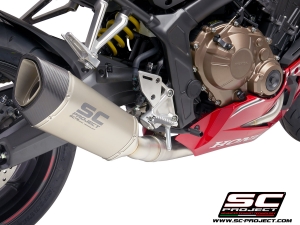 SC-Project Komplettanlage SC1-R Honda CB650 R und CBR650 R BJ 2019 & 2020