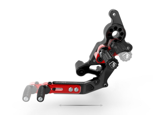 Ducabike footpegs kit Hypermotard 950