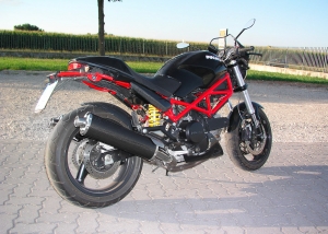 Spark Schalldmpfer-Paar oval Ducati Monster 600 - S4