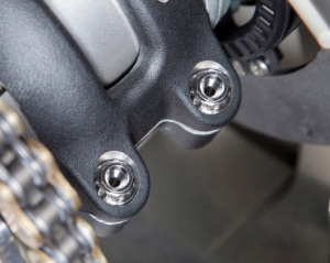 Motocorse eccentric hub titanium screws kit Panigale V4 and Streetfighter V4