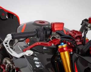 Motocorse brake and clutch oil reservoirs standard pumps Streetfighter V4