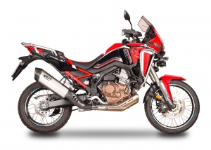 Spark full-titanium silencer Fighter Honda Africa Twin 1100