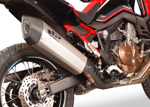 Spark Volltitan Schalldmpfer Fighter Honda Africa Twin 1100