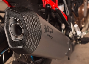 Spark full-titanium silencer Fighter Honda Africa Twin 1100