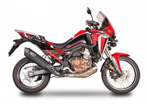 Spark Volltitan Schalldmpfer Fighter Honda Africa Twin 1100