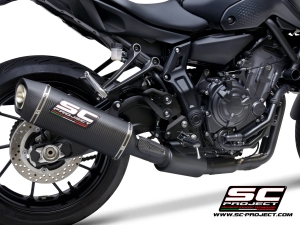 SC Project full-kit SC1-S Yamaha MT-07 and Tracer 700 Euro 5